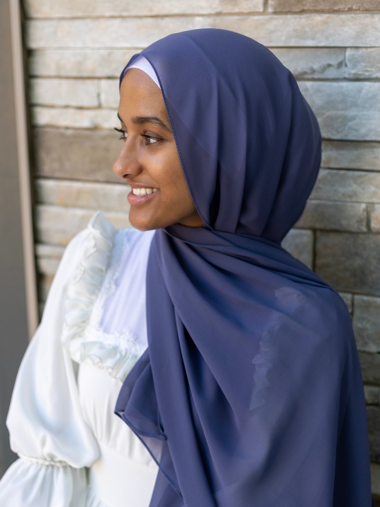 Classic Chiffon - Denim