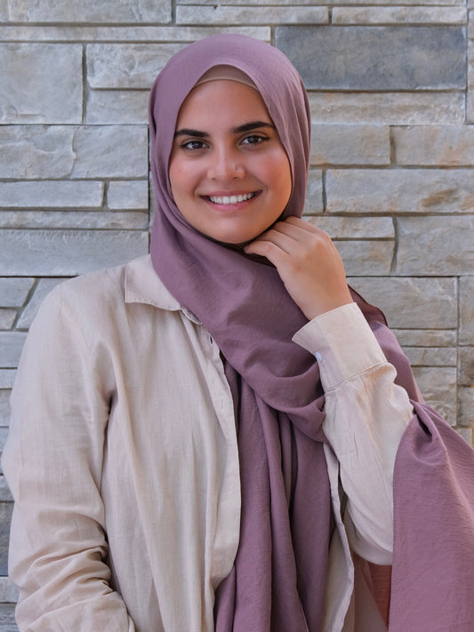 Cotton Crush - Dark Rosewood