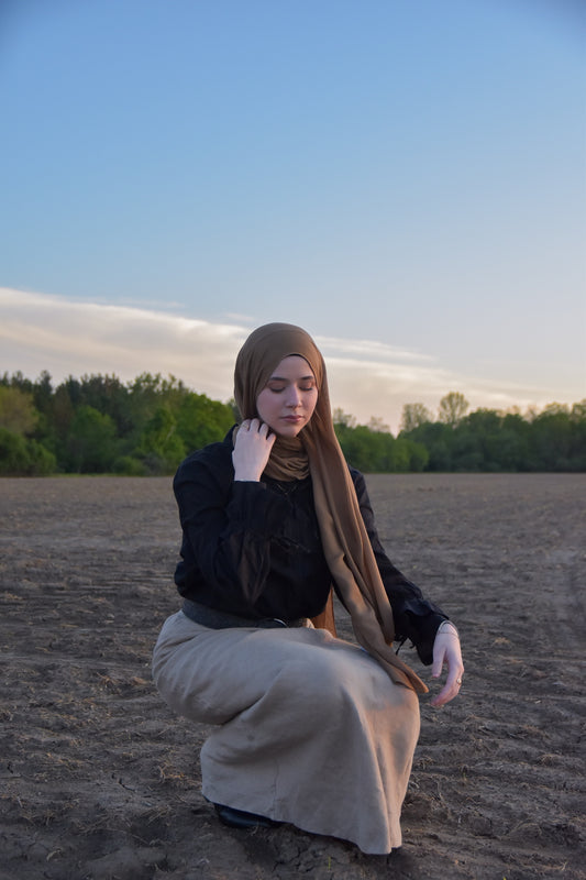 100% Bamboo Modal - Coffee Crisp