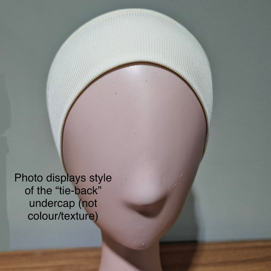 Bamboo Jersey Tie-back Undercap - Ocean Blue