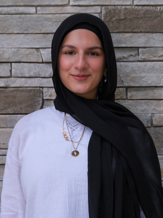 100% Bamboo Modal - Pure Black