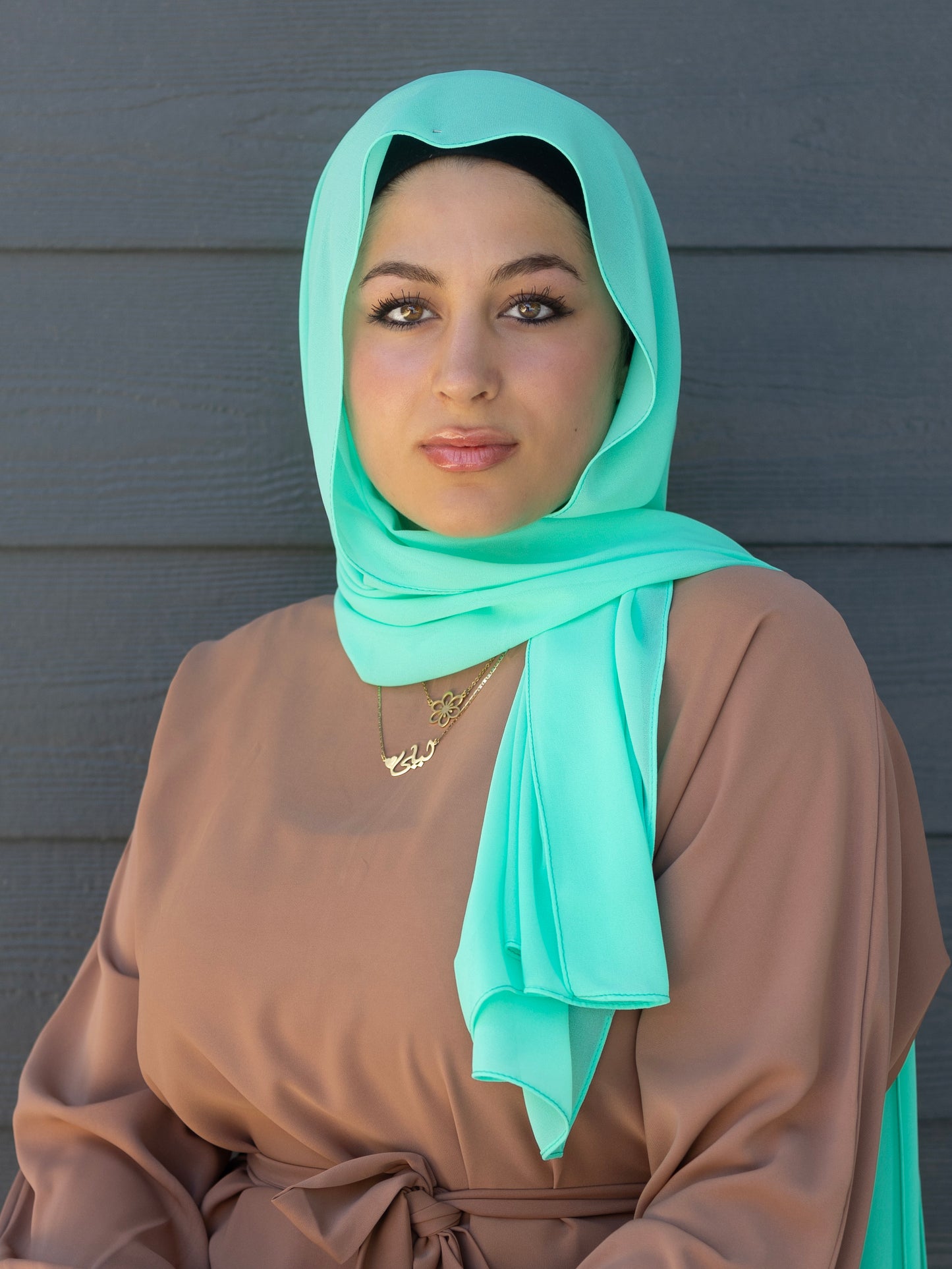 Classic Chiffon - Light Cyan