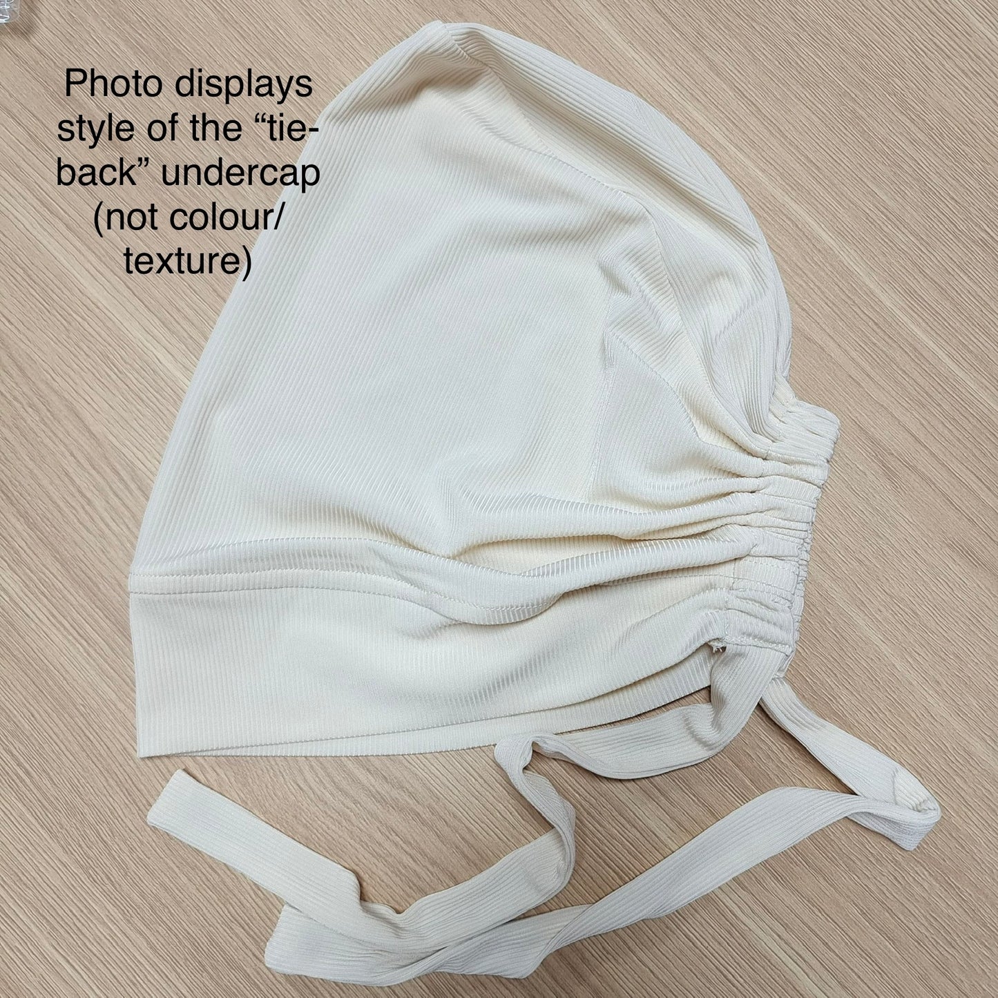 Bamboo Jersey Tie-back Undercap - Ocean Blue