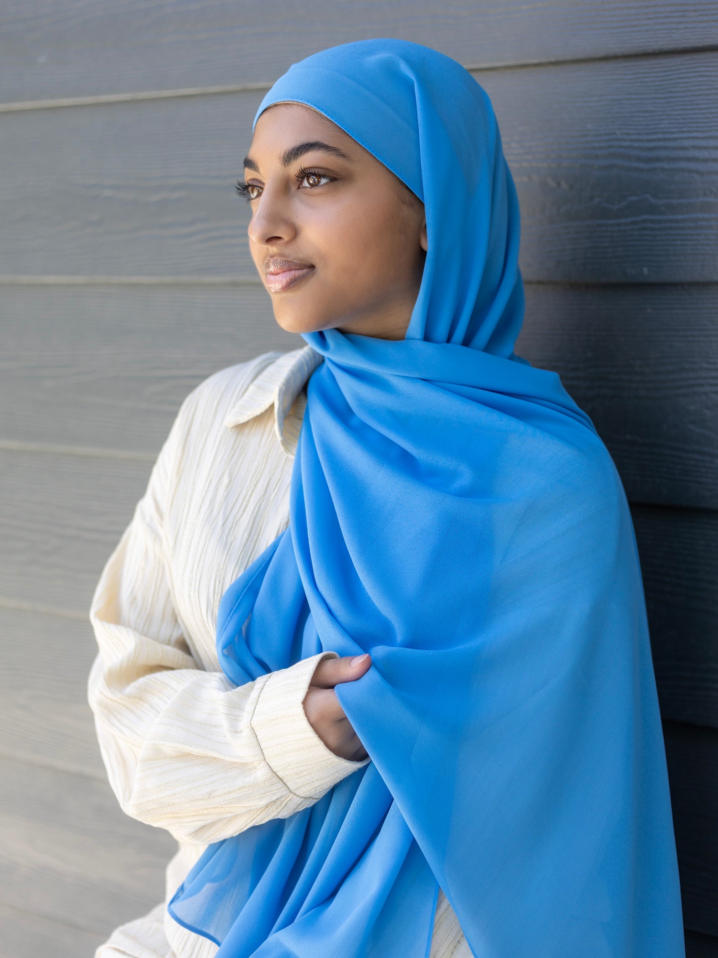 Classic Chiffon - Light Cobalt