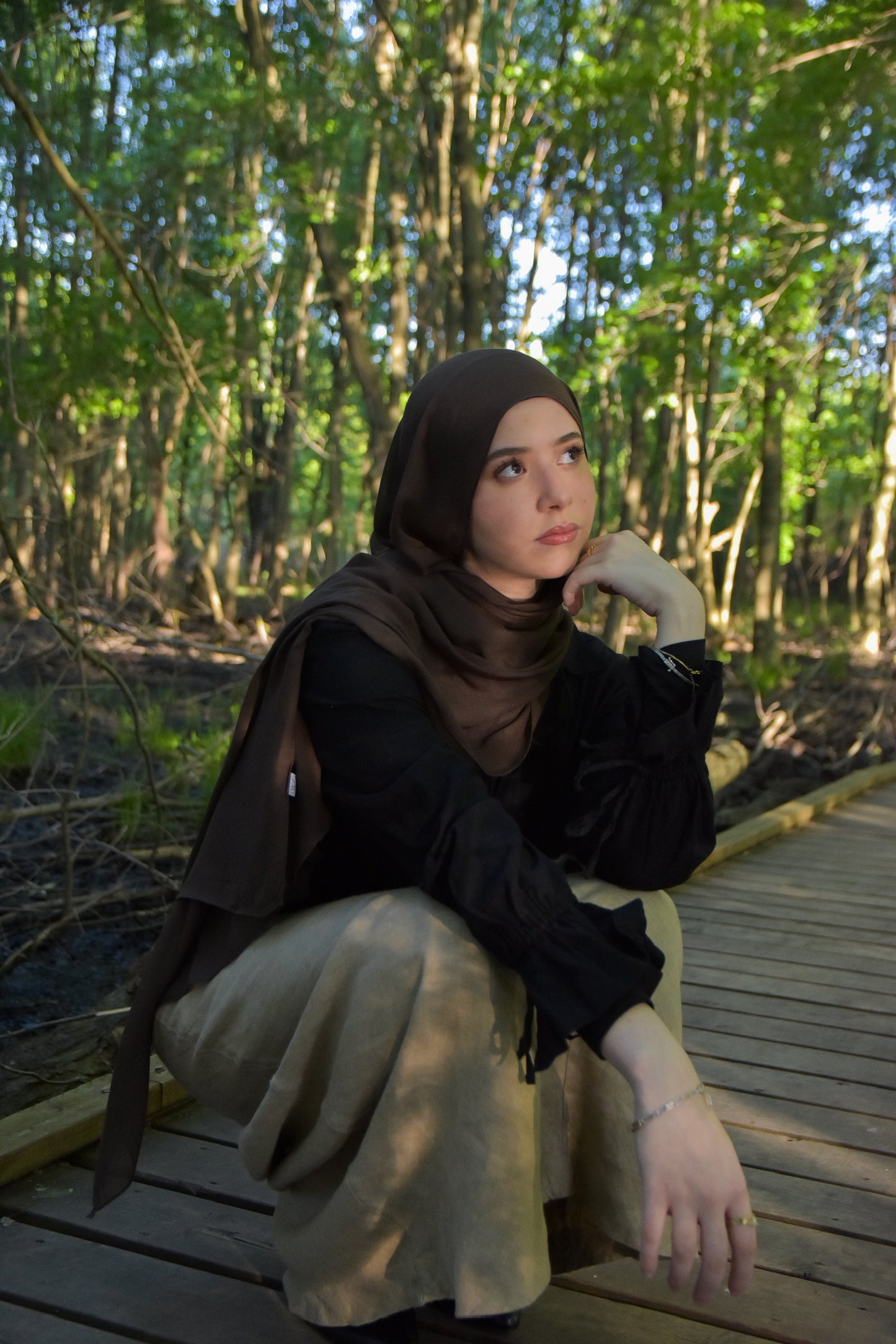 100% Bamboo Modal - Espresso