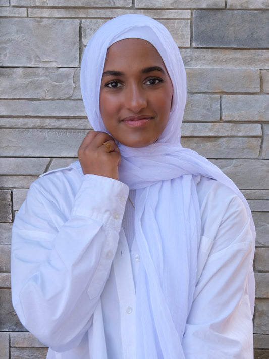 Bamboo Crush - Bright White