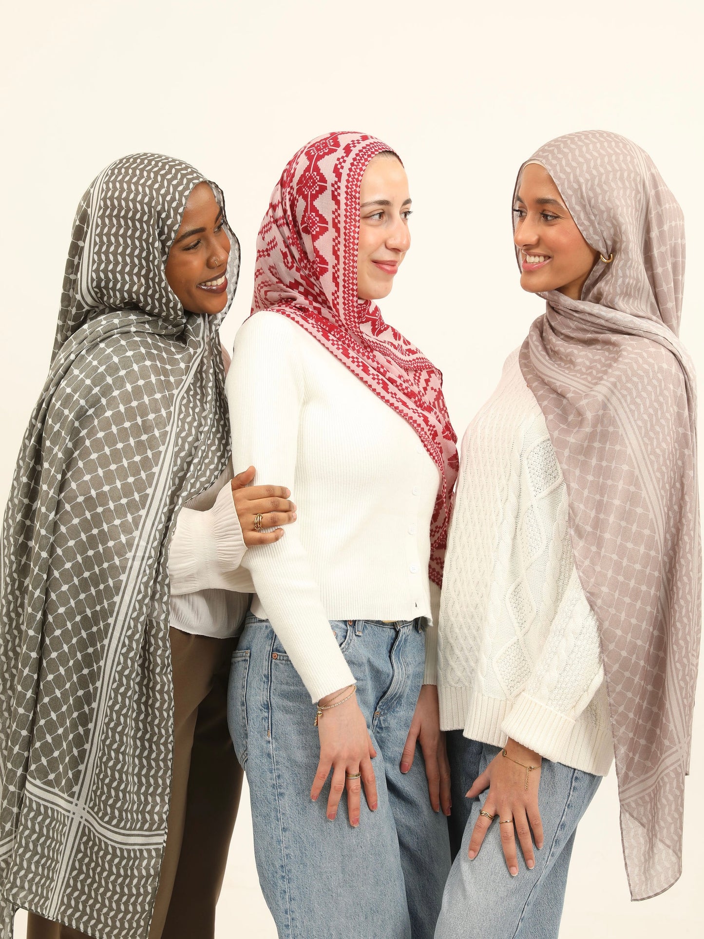 Print Modal - Olive Keffiyeh