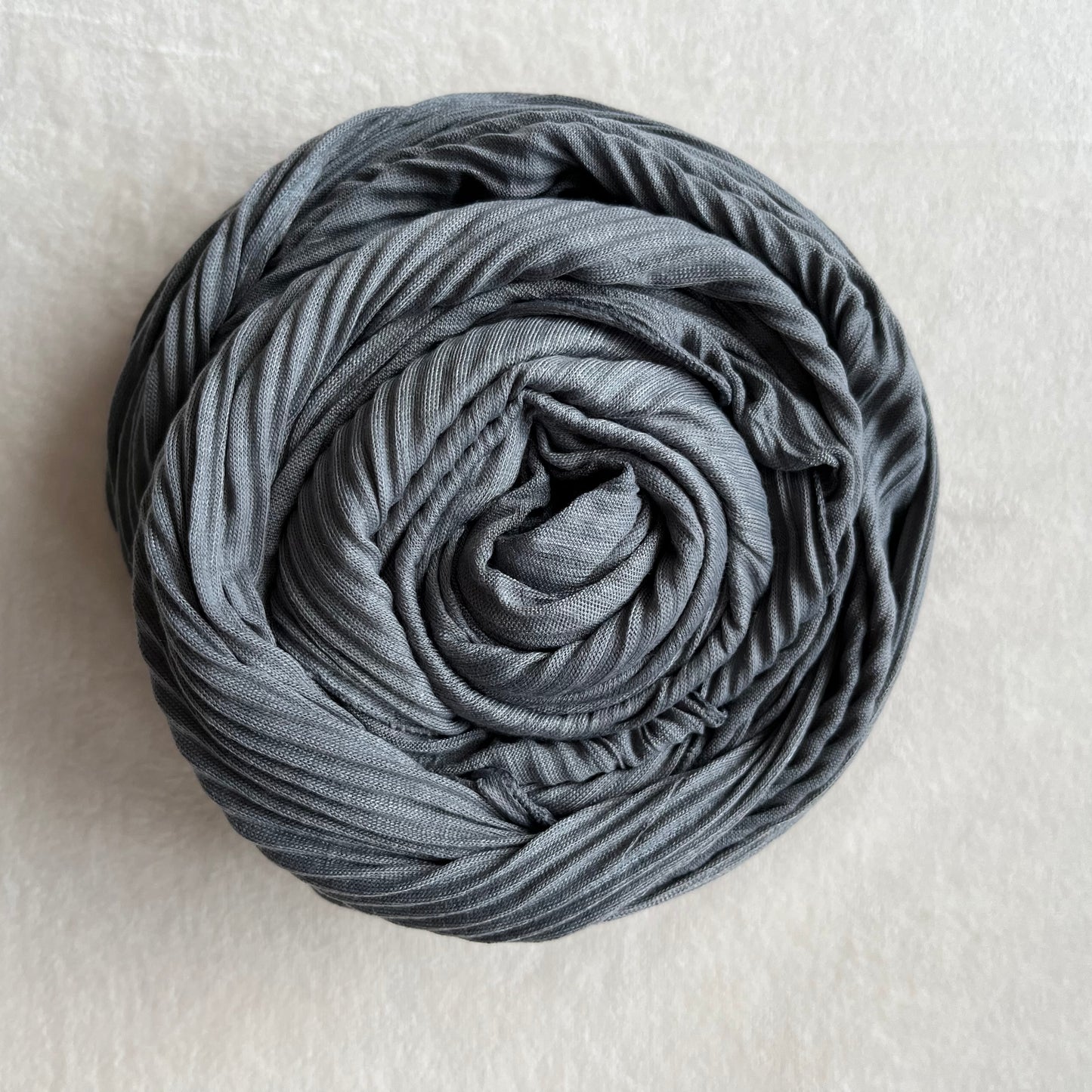 Jersey Crinkle - Charcoal
