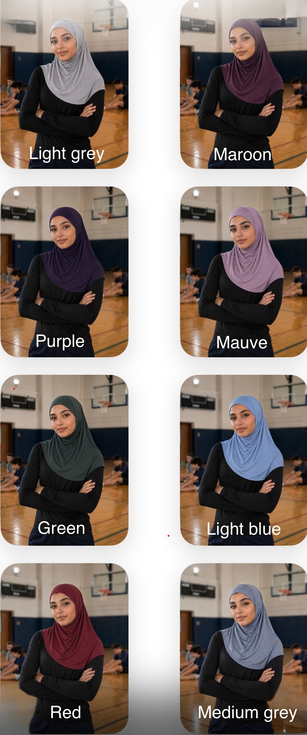 Two-piece Hijabs