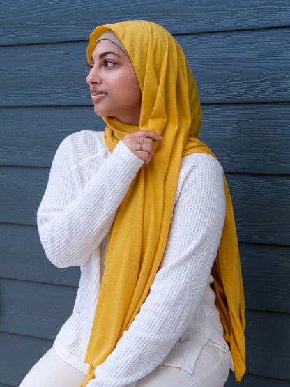 Cozy Jersey - Mustard