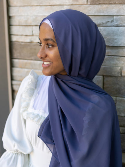 Classic Chiffon - Denim