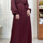 Everyday Abaya | With Belt & Pockets | Saffron