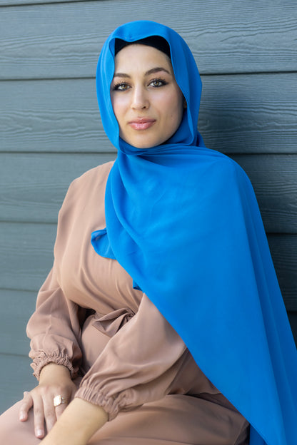 Classic Chiffon - Cobalt