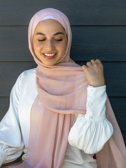 Classic Chiffon - Light Blush