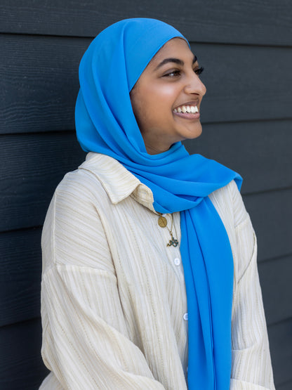 Classic Chiffon - Light Cobalt