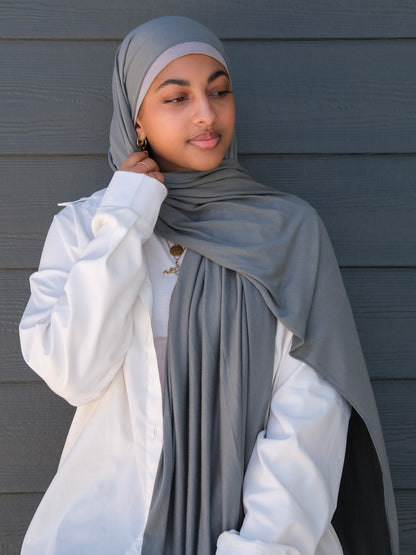 Essential Jersey - Smoky Jade