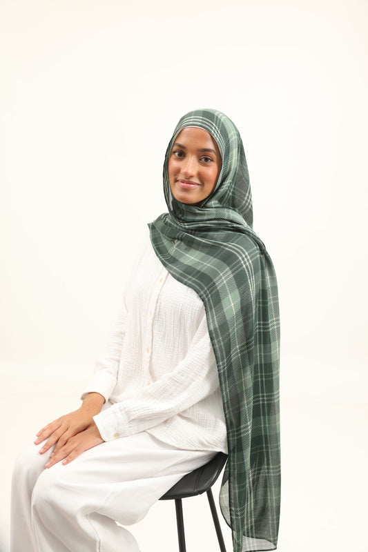 Print Modal - Forest Plaid