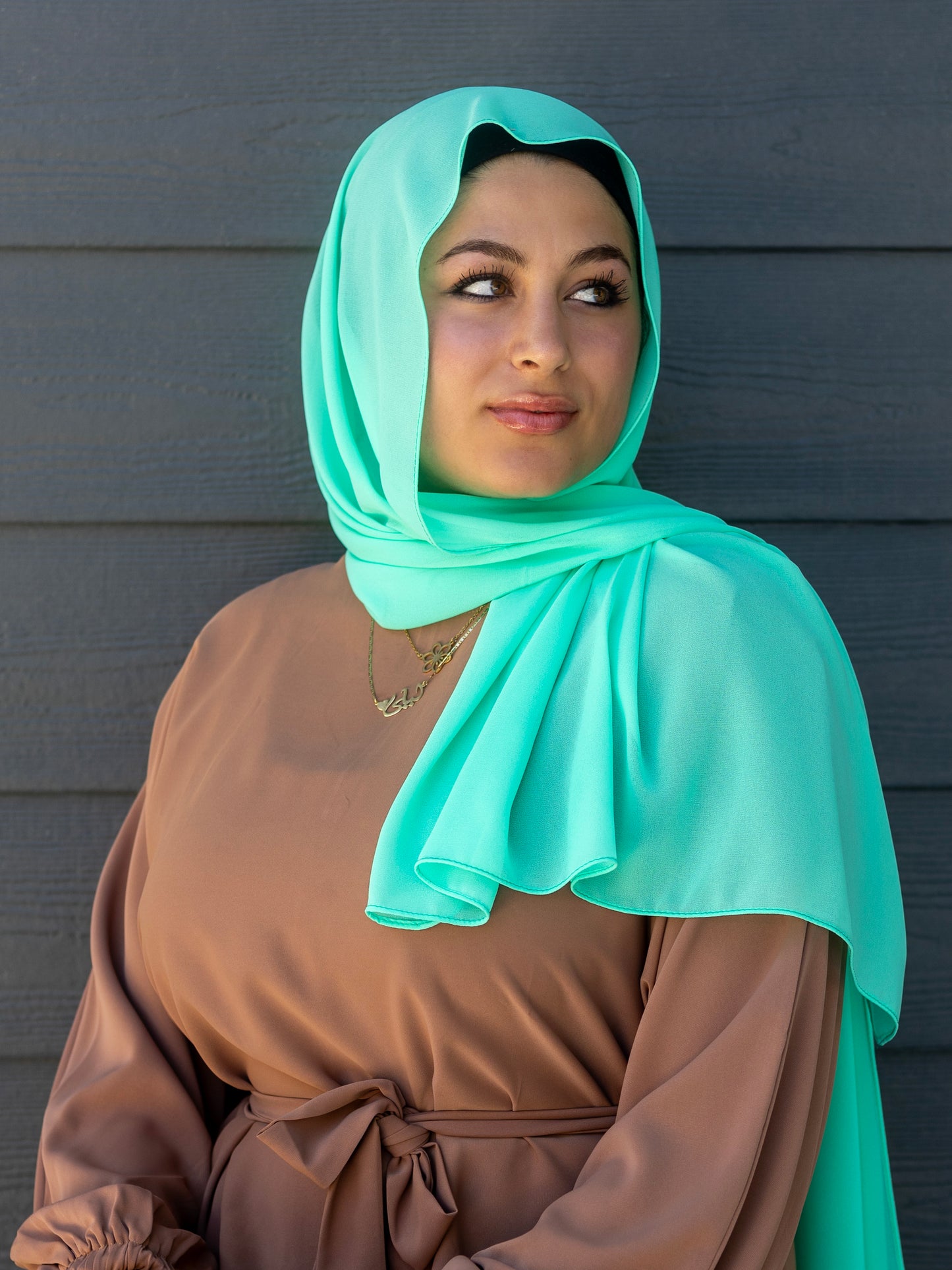 Classic Chiffon - Light Cyan