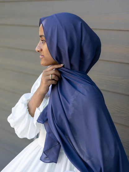 Classic Chiffon - Denim