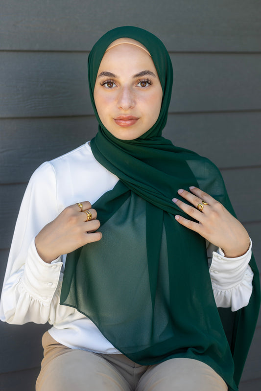 Classic Chiffon - Emerald