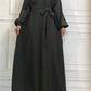 Everyday Abaya | With Belt & Pockets | Olive