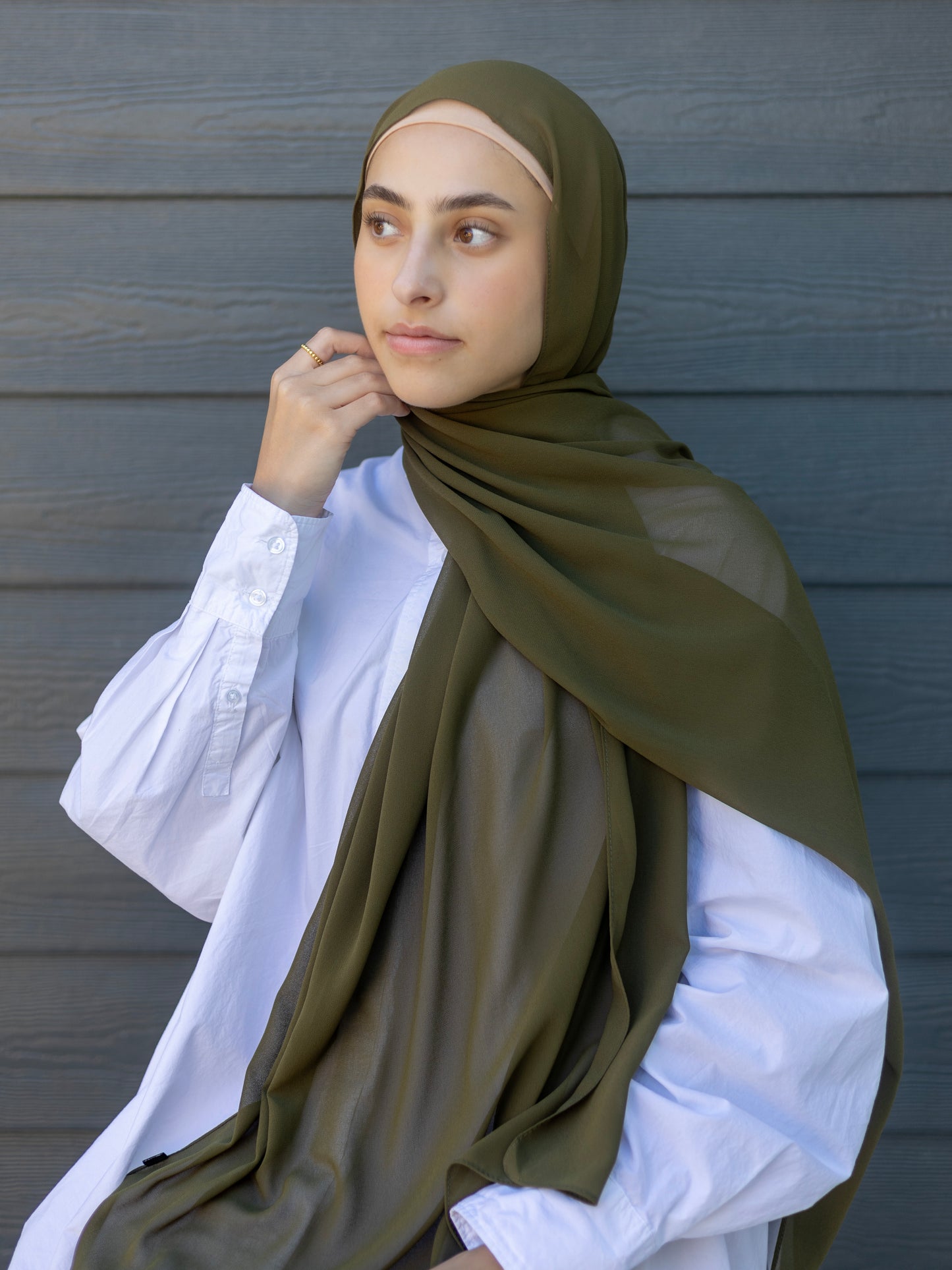 Classic Chiffon - Olive