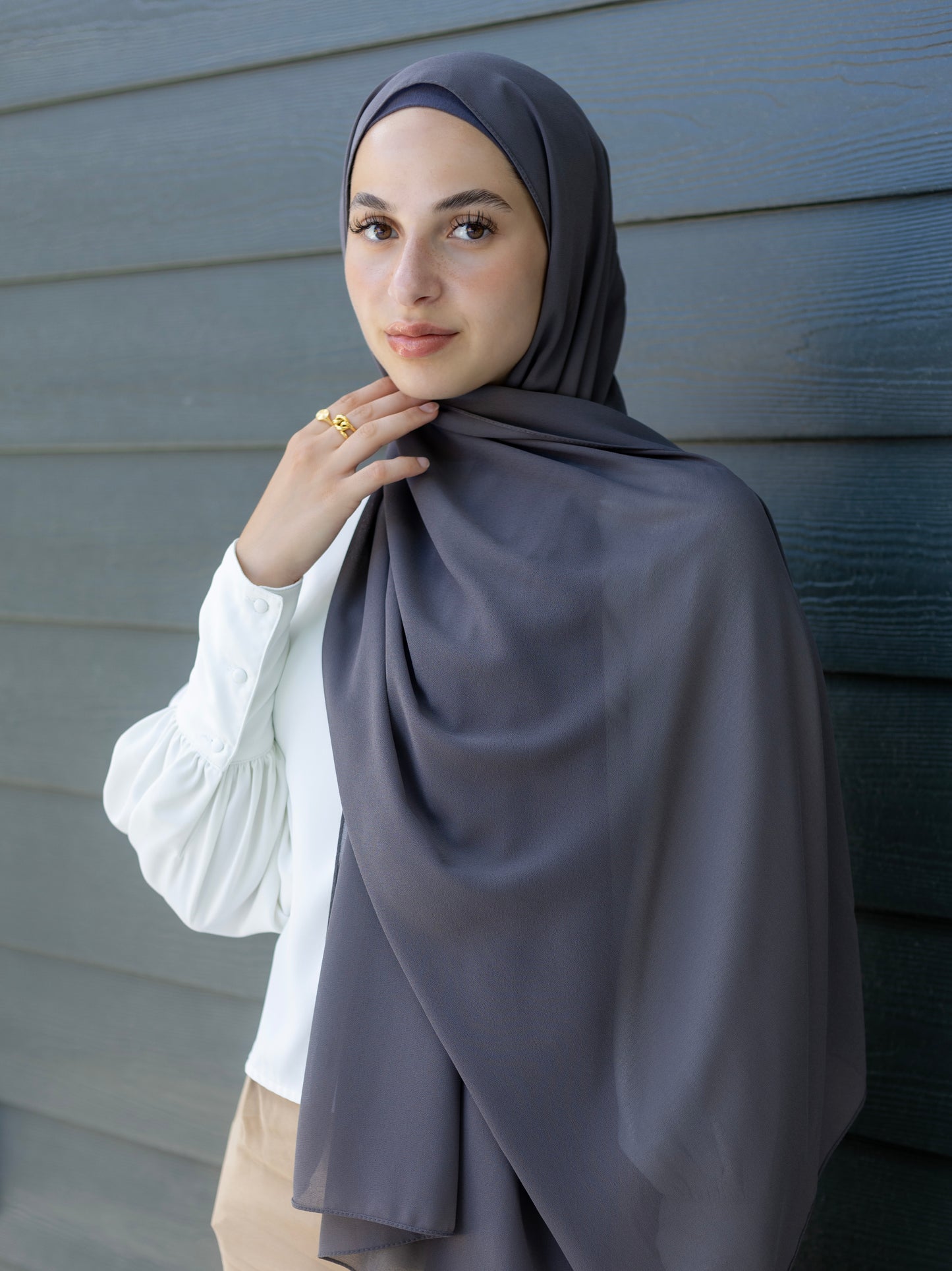 Classic Chiffon - Charcoal