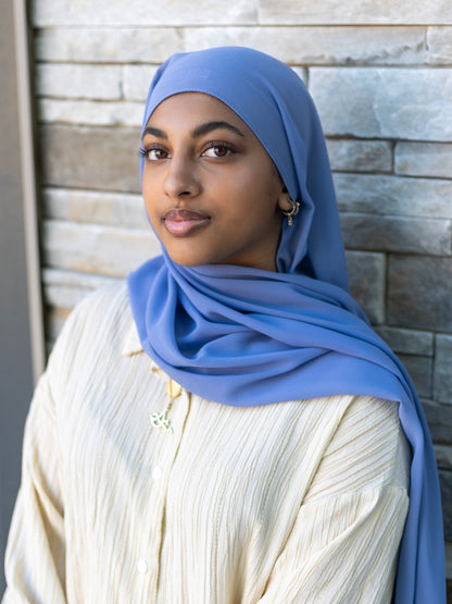 Classic Chiffon - Light Denim