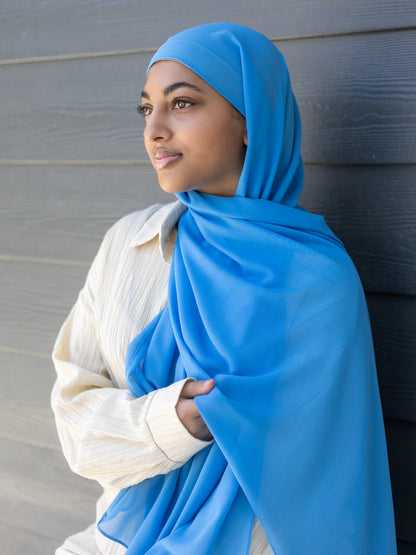 Classic Chiffon - Light Cobalt