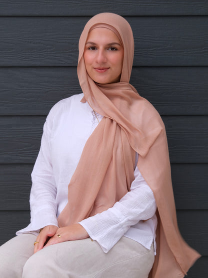 100% Bamboo Modal - Pink Sand
