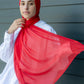 Classic Chiffon - Poppy Red