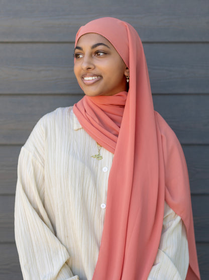 Classic Chiffon - Light Paprika