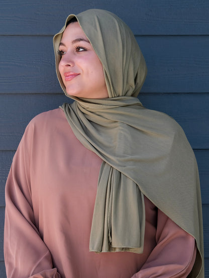 Essential Jersey - Pale Olive