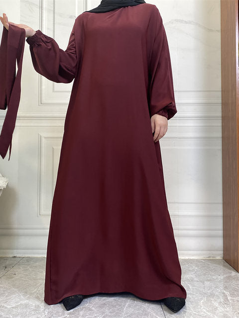 Everyday Abaya | With Belt & Pockets | Saffron