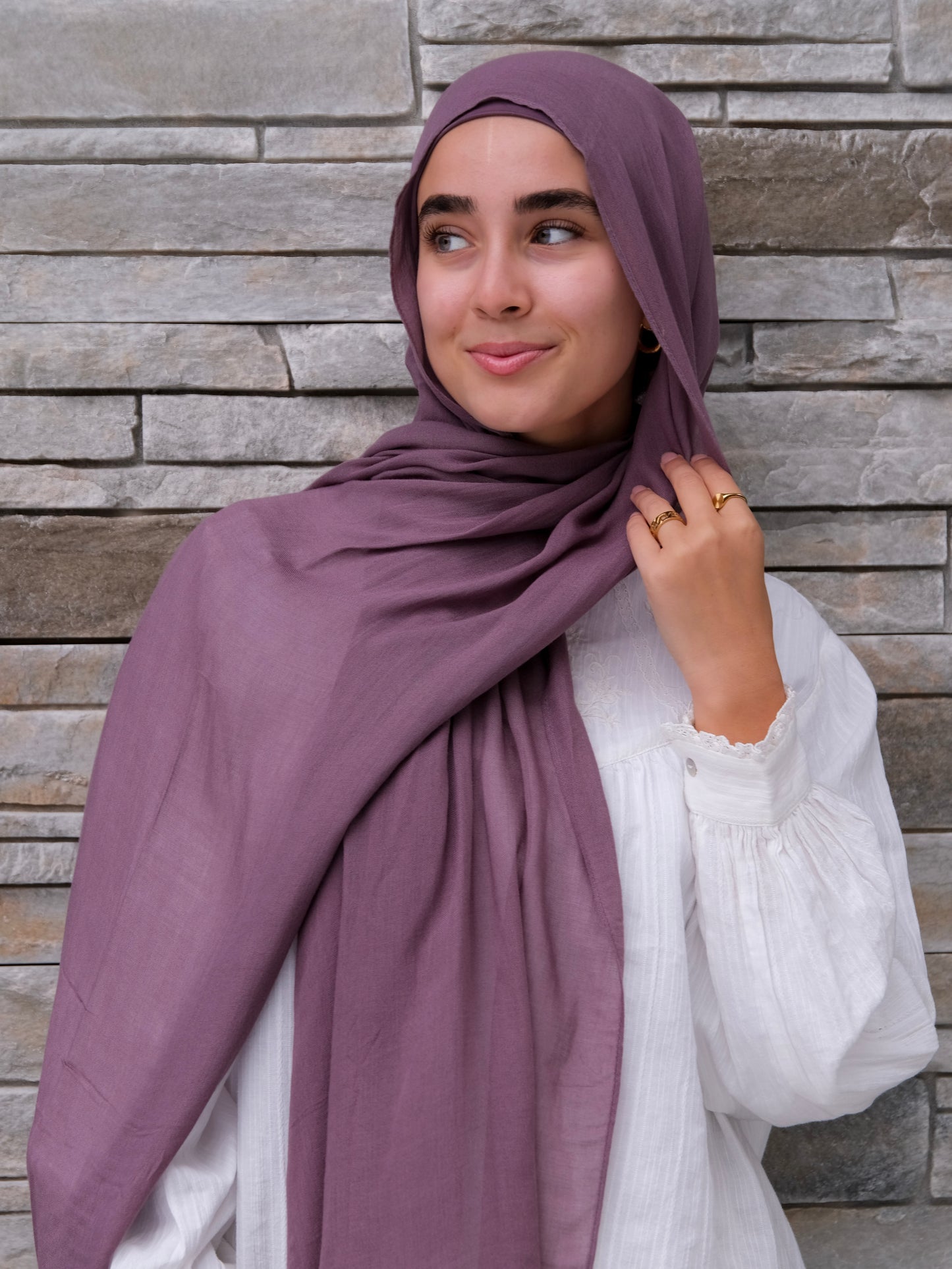 100% Bamboo Modal - Dusty Violet