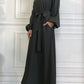 Everyday Abaya | With Belt & Pockets | Olive