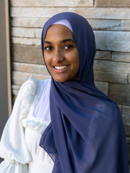Classic Chiffon - Denim