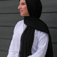 Crinkle Chiffon - Black