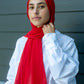 Classic Chiffon - Poppy Red