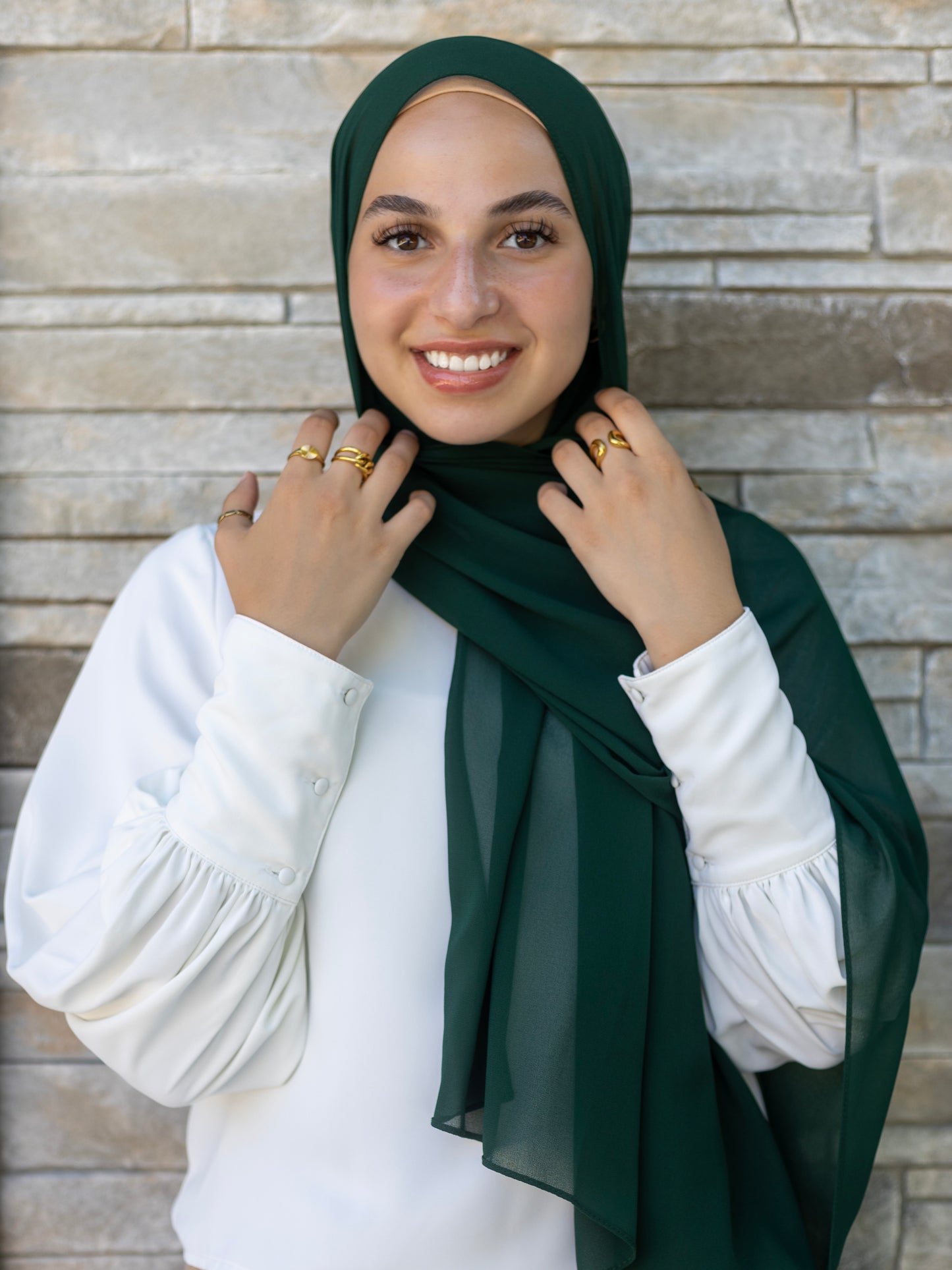 Classic Chiffon - Emerald