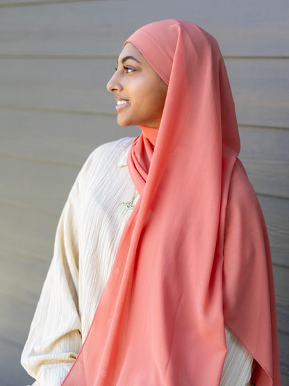 Classic Chiffon - Light Paprika