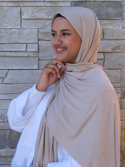 Essential Jersey - Creamy Taupe