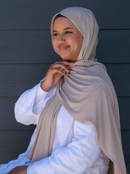 Essential Jersey - Creamy Taupe