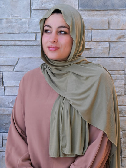 Essential Jersey - Pale Olive