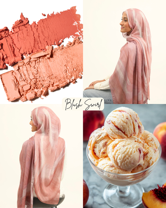 Print Modal - Blush Swirl