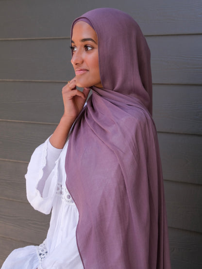 100% Bamboo Modal - Dusty Violet
