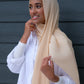 Crinkle Chiffon - Cream