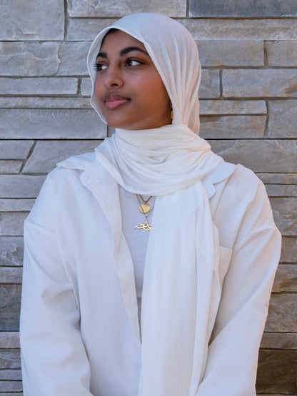 Essential Jersey - Creamy White