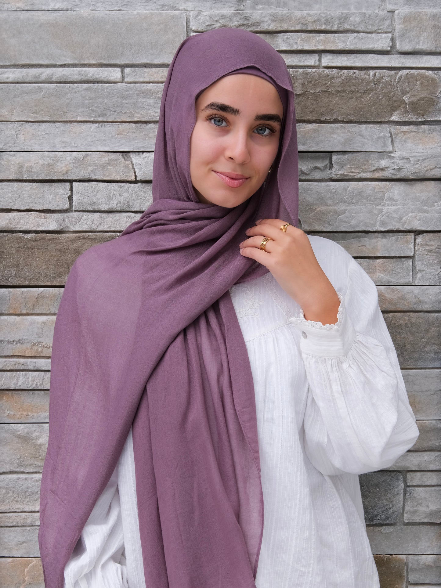 100% Bamboo Modal - Dusty Violet