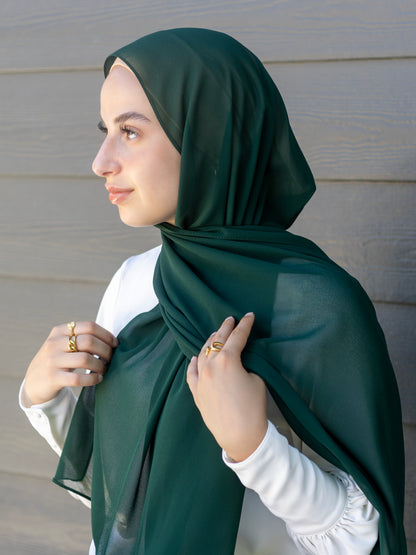 Classic Chiffon - Emerald